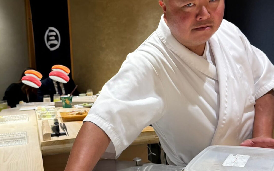 先日、広尾のフレンチのシェフ下野さんが来てくれました!